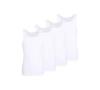 Tom Tailor Tank-Top Herren Rippe weiß, 4