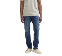 Straight Fit Jeans aus Baumwoll-Mix Modell 'AEDAN' 34/32 men Dunkelblau