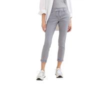 Tom Tailor Damen Tapered Relaxed Hose mit Kordelzug Explicit Grey 42/28