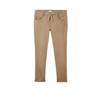 TOM TAILOR Damen Tapered Relaxed Hosemit Kordelzug , dark sepia, 46/28