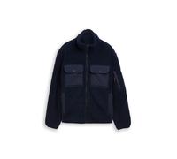 Tom Tailor - Teddy Jacke mit Taschen sky captain blue - Gr. - XXL