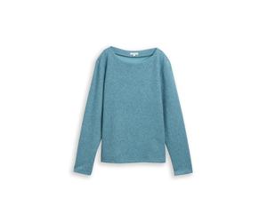 Tom Tailor - Tom Tailor 1043168 tropical teal melange tropical teal melange - Gr. - XXXL