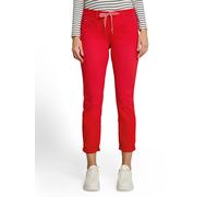 TOM TAILOR "TOM TAILOR Tapered" mit Bindeband am Bündchen (36567655-40) soft scarlet rot
