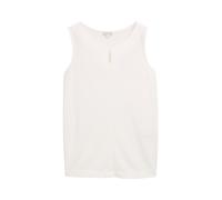 Tom Tailor - Top mit Cut-Out-Detail 10315 Whisper White - Gr. - XXL