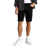 Tom Tailor Jeans-Bermudas TTJOSH Regular Fit - Baumwoll-Mix - Schwarz Größe 36