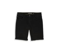 Tom Tailor - TTJOSH REGULAR SLIM Jeans Shorts black black denim - Gr. - 28