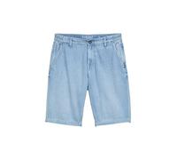 TOM TAILOR TTJOSH Regular Slim Jeans Shorts mit Superstretch, Black Black Denim, 32