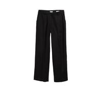 Tom Tailor Damen Hose TTLEA Wide Leg mit Leinenanteil deep black Größe 44/32