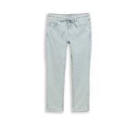 Tom Tailor - TTLENE SLIM CROPPED Jeans mit Streifenmuster denim offwhite stripe - Gr. - 29/26
