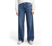 Tom Tailor Jeans TTMADINA – Wide Leg Straight Fit aus Baumwoll‑Mix Hellblau Größe 27/32