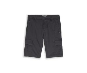 Tom Tailor - TTSLIM Cargo Shorts grey mini geometric print - Gr. - 31