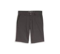 Tom Tailor Slim Fit Chinoshorts aus reiner Baumwolle in Dunkelgrau, Größe 31