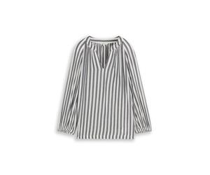 Tom Tailor - Tunika Bluse mit Streifen navy stripe - Gr. - 36
