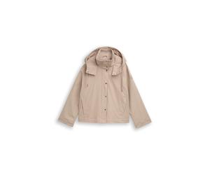 Tom Tailor - Ultralight Short Parka aus wasserabweisendem Material soft taupe grey - Gr. - L