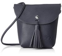 TOM TAILOR Umhängetasche Damen Ida, Blau (Blau), 4.5x16x17 cm, Damen Handtasche TOM TAILOR Handtaschen, Taschen für Damen