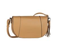 TOM TAILOR Umhängetasche Priya Flap Bag No Zip Camel hellbraun