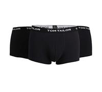 Boxershorts TOM TAILOR "Buffer", Herren, Gr. XL, schwarz, Single Jersey, Obermaterial: 95% Baumwolle, 5% Elasthan, unifarben, bequem, Unterhosen, weich, bequem, basic, eng, Logobund, Baumwollmix (1329