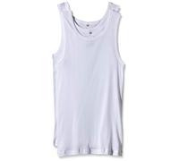 TOM TAILOR Herren Tank-Top, Baumwolle, Doppelripp, weiß, Uni, 2er Pack XL