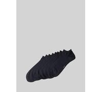 TOM TAILOR Unisex Sneakersocken im 8er-Pack, blau, Uni, Gr. 39-42