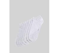 TOM TAILOR Unisex Sneakersocken im 8er-Pack, grau, Uni, Gr. 39-42