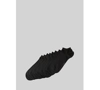 TOM TAILOR Unisex Sneakersocken im 8er-Pack, schwarz, Uni, Gr. 39-42
