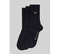 Tom Tailor Socken 3er-Pack Kinder Baumwolle Blau Gr. 23-26