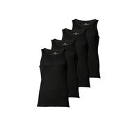 Tom Tailor Unterhemd 4er Pack Herren schwarz, M