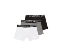 TOM TAILOR Denim Herren Trunk Hipster Boxershorts im Triple-Pack mit Stretch