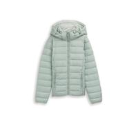 Tom Tailor - Wasserabweisende Pufferjacke mit Reflektoren gleam jade green - Gr. - XXXL