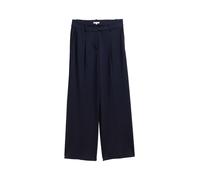 Tom Tailor - Wide Leg Hose mit leichten Bügelfalten blau - Gr. - 42/30