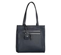 Tom Tailor Shopper Winona Damen 30 x 30 x 11 cm Polyurethan (Lederimitat) Blau