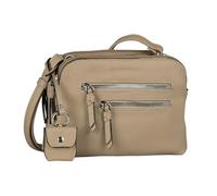 Umhängetasche TOM TAILOR "Winona", Damen, Gr. B/H/T: 23,5cm x 16cm x 5cm, beige (natur), Polyurethan, Taschen Umhängetasche, aus weichem Lederimtiat mit praktischen Formaten (20390353-0) natur