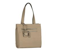 Tom Tailor Shopper Winona M mit Reißverschluss Mittelgroß Taupe Damen
