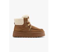 TOM TAILOR Winterboots Braun, Damen, Größe: 36, Material: Mikrofaser/Textil