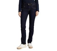 TOM TAILOR - Alexa Straight Jeans mit Bio-Baumwolle Rinsed Blue Denim 33/30
