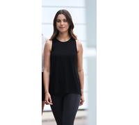 Tombo Damen Hemd mit Rückenschlitz Tank Top TL507 light grey XS