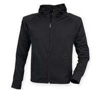 TOMBO LADIES' RUNNING HOODIE XS BLACK