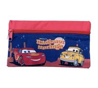 Tombolino Federmäppchen, Schulmäppchen, Schreibwaren, Organizer für Stifte, Bleistifte, Farben, rot, 21 x 11 x 1 cm, Cars