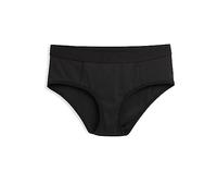 TomboyX Freche Hipster-Unterwäsche für sichere Kompression, nachhaltiger, weicher Stretch-Stoff, inklusive Panty, X= Schwarz, XS