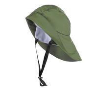 tomBrook Südwester Regenhut Unisex - wasserdichte Regenmütze mit verstellbaren Kinnriemen und Innenfutter in Olive Größe L