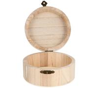 TOMETURE Holz Aufbewahrungsbox für 1 Stück Selbstgemacht Schmuckkasten aus Synthetischen Materialien Geeignet für Perlen und Ringe Praktische Aufbewahrung im Schrank