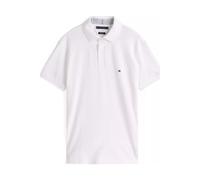 Tommy Hilfiger Herren Poloshirt 1985 Regular Fit Kurzarm Piqué 97% Baumwolle, 3% Elasthan Weiß XL