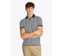 Tommy Hilfiger "1985 REGULAR POLO" fein gestreift (94396267-XXXL) desert sky, weiß