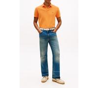 Tommy Hilfiger Regular Fit Poloshirt aus Baumwoll-Mix in Orange, Größe L