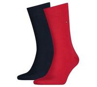 Tommy Hilfiger 2P Men Classic Sock Blau/Rot Gr 47/49 Herren