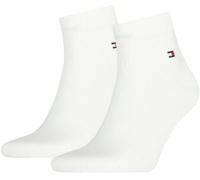 Tommy Hilfiger 2P Men Quarter Sock Weiß Gr 47/49 Herren