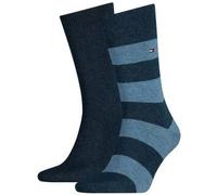 Tommy Hilfiger 2P Men Rugby Sock Jeansblau Gr 43/46 Herren