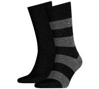 Tommy Hilfiger 2P Men Rugby Sock Schwarz Gr 43/46 Herren