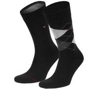 Tommy Hilfiger Check Classic Socks 2 Pairs Schwarz EU 47-49 Mann (Herstellerartikelnummer: 100001495-200-47/49)