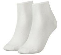 Tommy Hilfiger 2P Women Casual Short Sock Weiß Gr 39/42 Damen